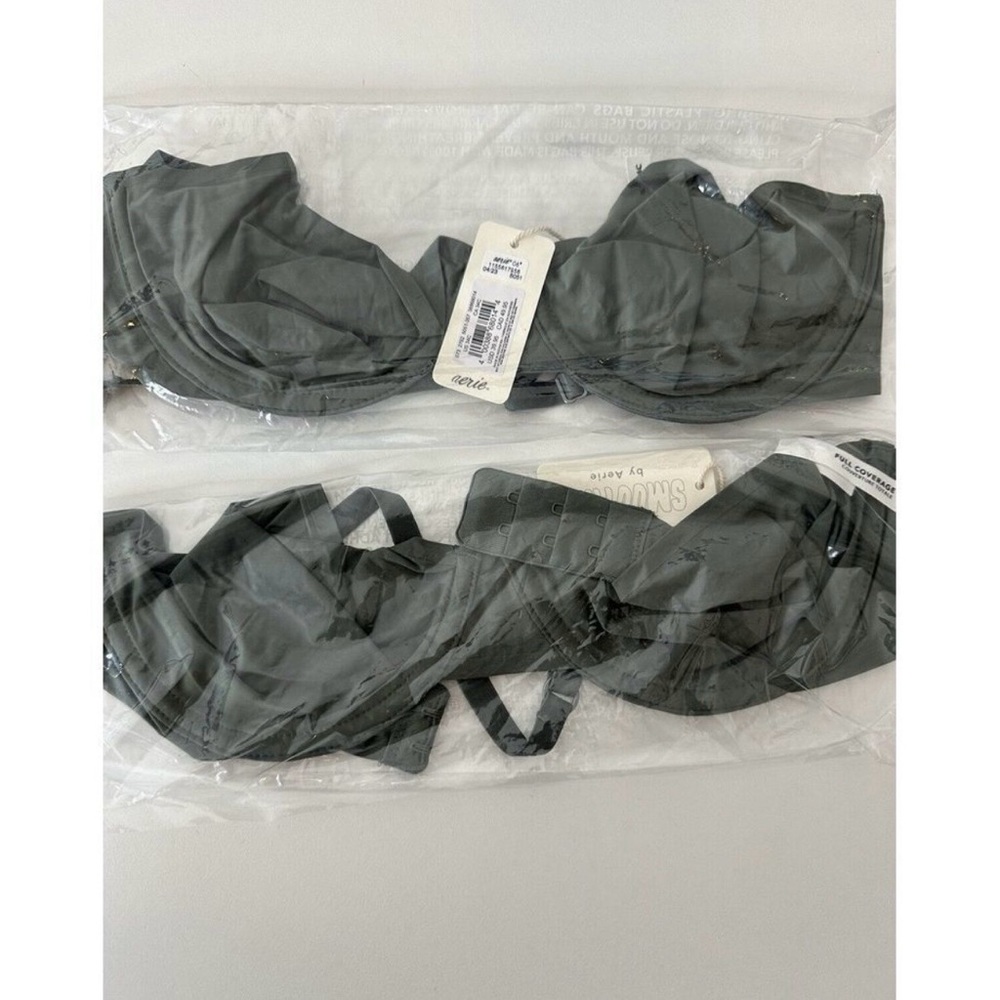 2 NWT Aerie BRA 34C SMOOTHEZ Mesh Bundle Of 2